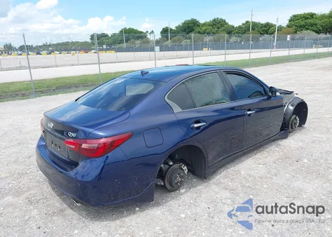 2024 Infiniti Q50 Sensory z USA, uszkodzony, nr VIN JN1EV7CPXRM601210